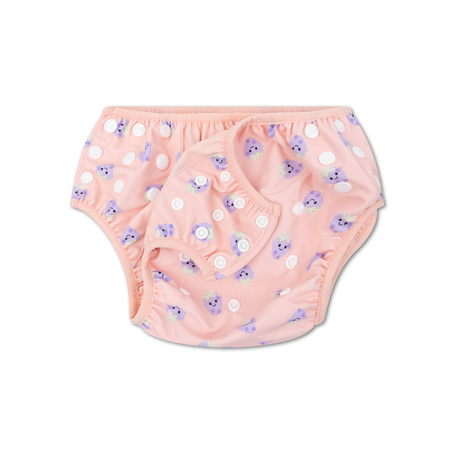Blackberry | Pink/Purple Washable Swim Diaper