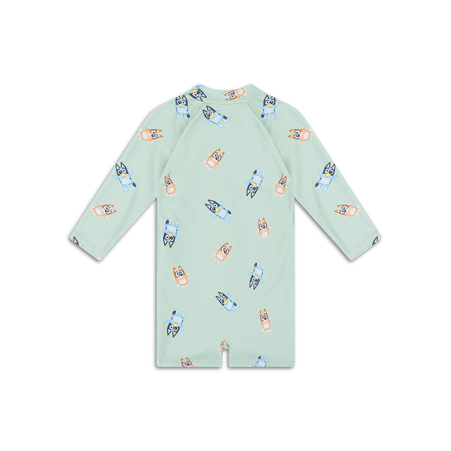 Bluey Swimsuit Green | UV boys