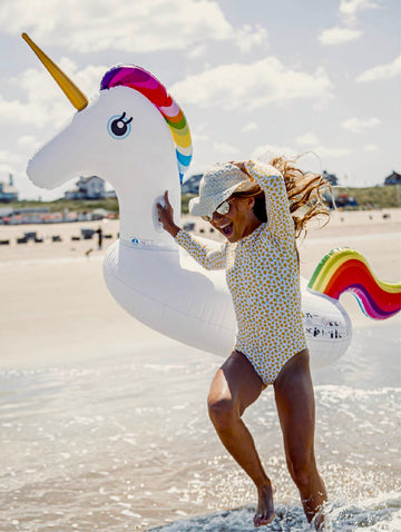 unicorn on the beach