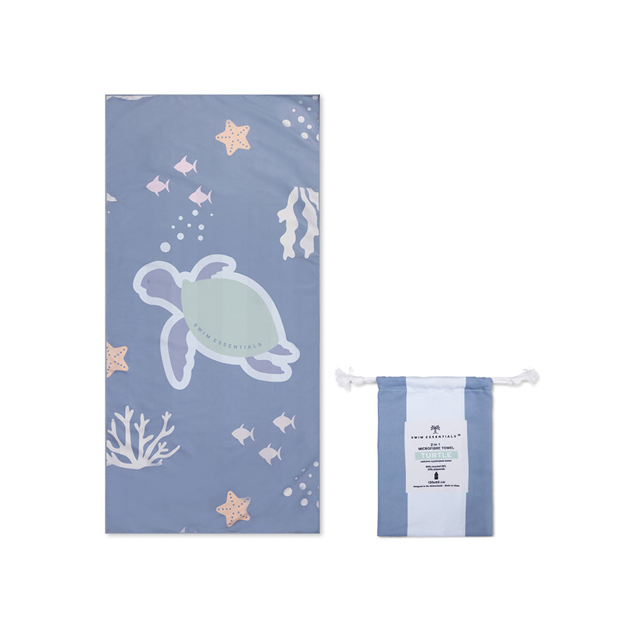 Meerkleurige-microvezel-handdoek-135-65-cm-coral-bliss-1