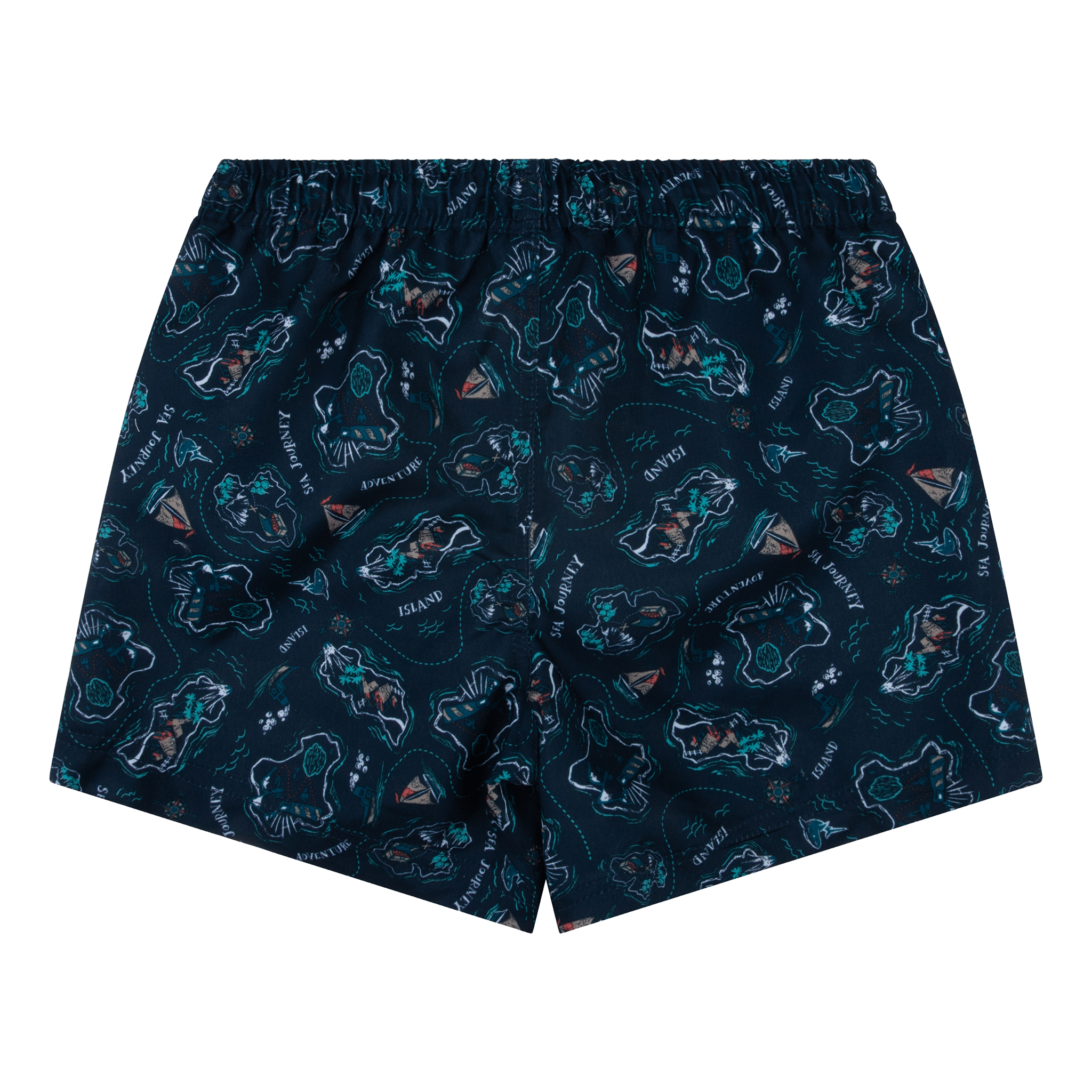 Islands | Dark Blue UV Swim Shorts Boys