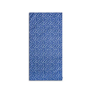 Leopard | Blue Microfiber Beach Towel 180 x 90 cm