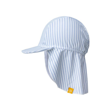 Blue Stripes | Blue/White UV (children's) Sun Cap