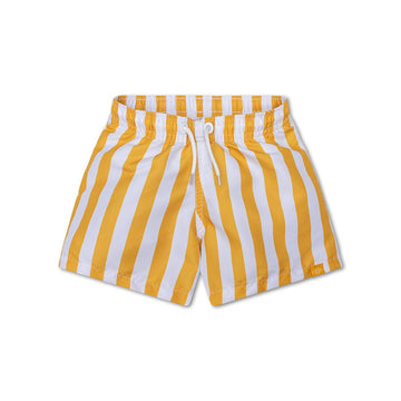 Flow | Yellow/White UV Swim Shorts Boys