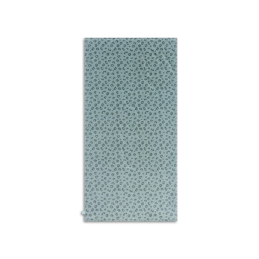 Leopard | Green Microfiber Towel 180 x 90 cm