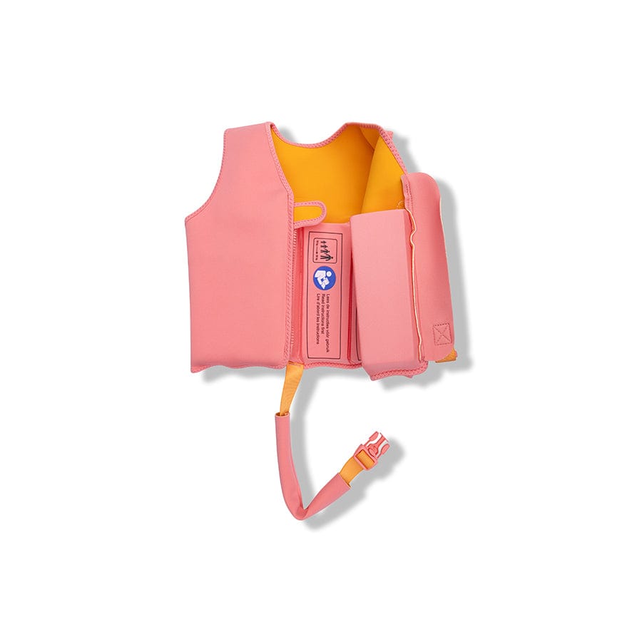 Swim-vest-Orange-Pink-VividClash-Swim-Essentials